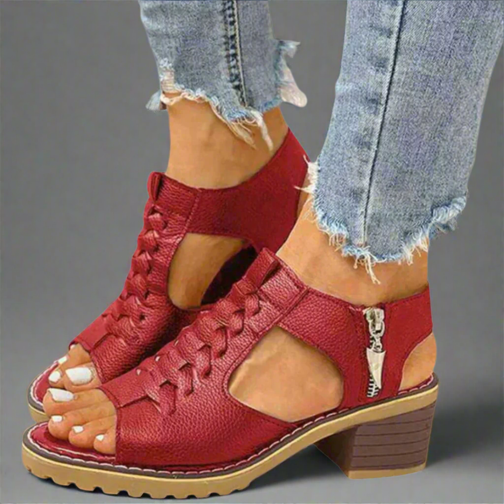 Gertrud | Orthopædiske sandaler med premium hælkomfort