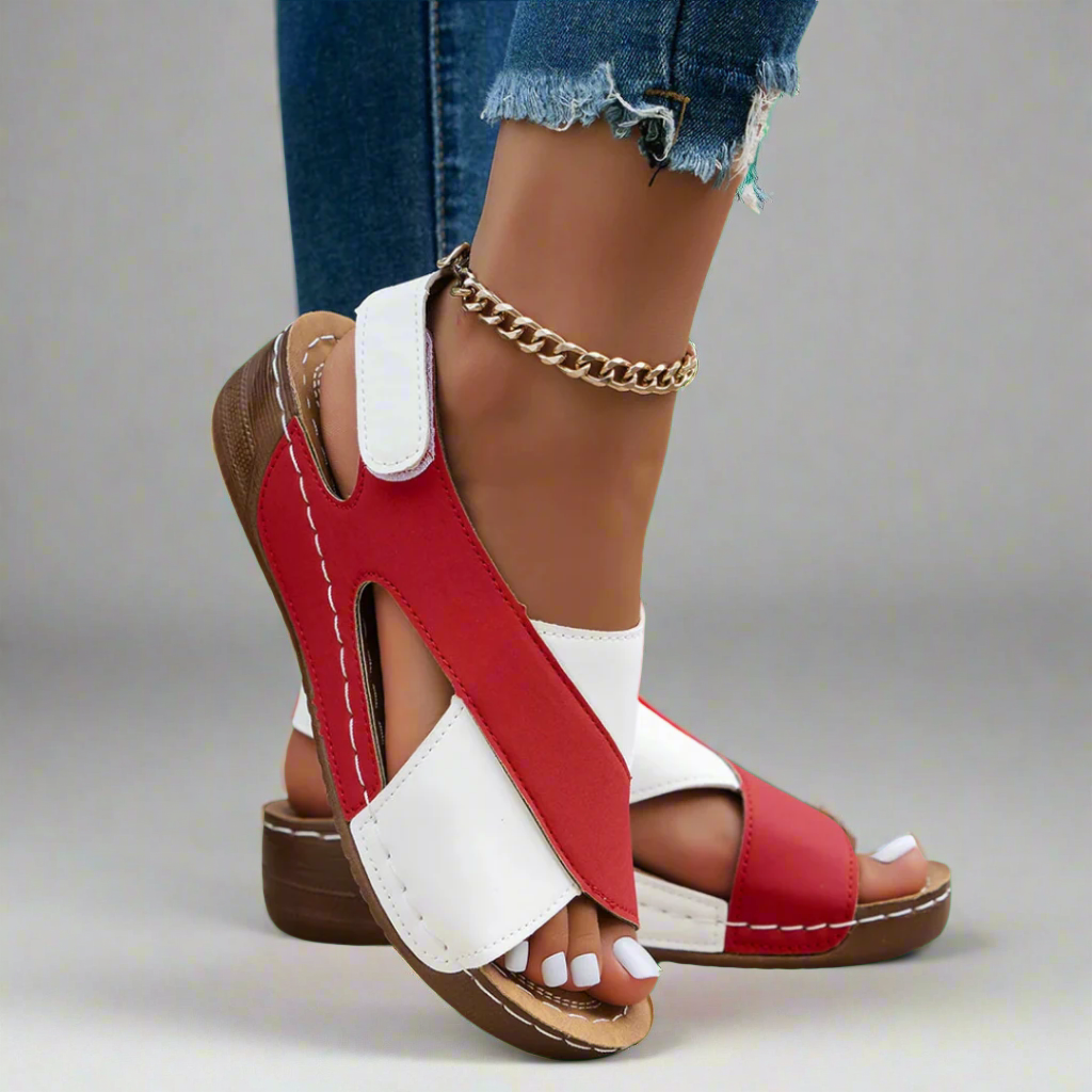 Gabriele | Håndlavede Wedge-sandaler i premium materiale