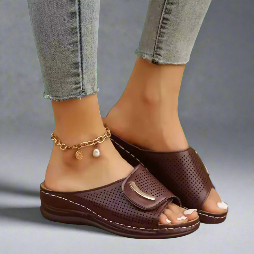 Hanna | Komfortable kile-sandaler til sommeren