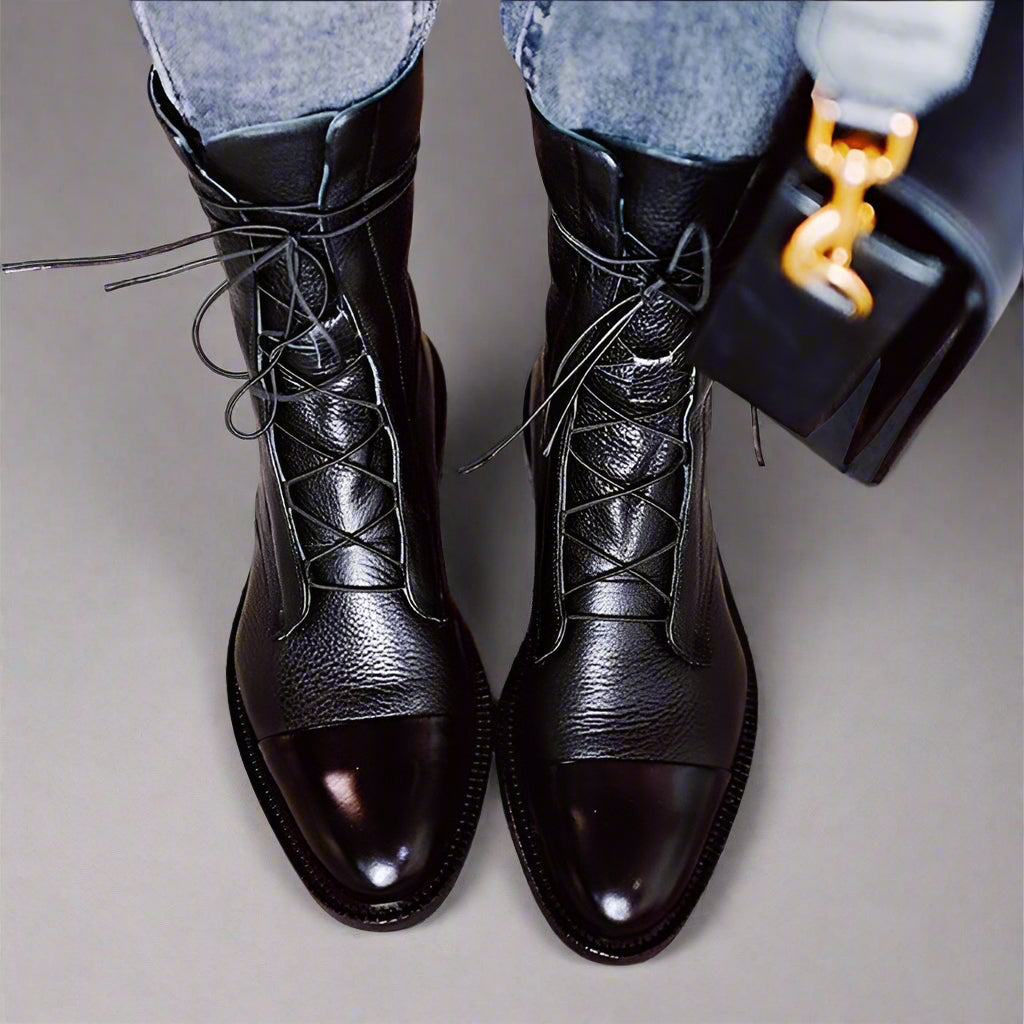 Kordula | Premium Læderstøvler til optimal komfort