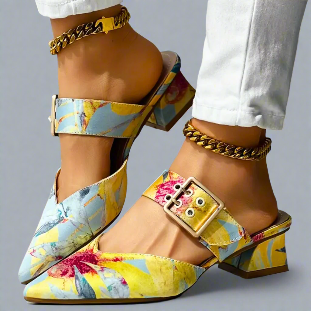 Leandra | Farverige sandaler til daglig komfort