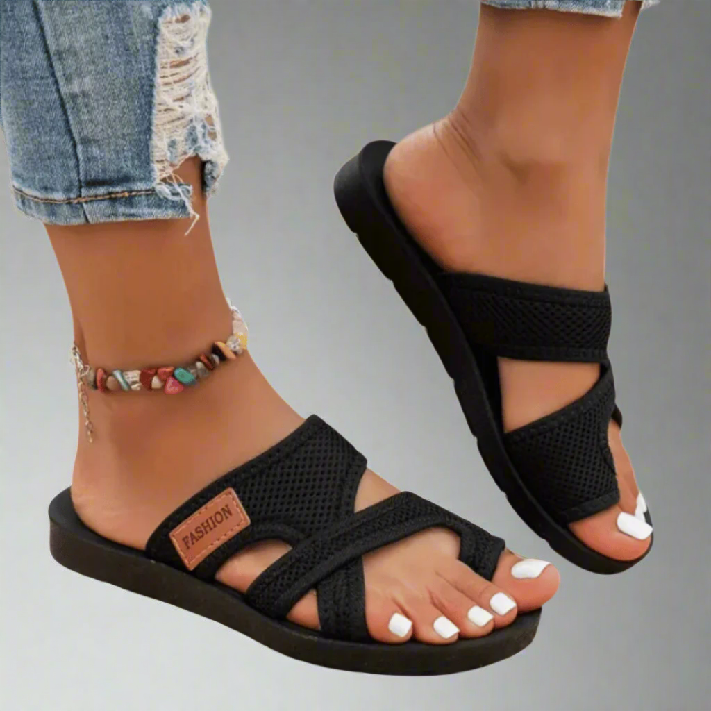 Eugenie | Komfortable Sandaler til Længere Komfort