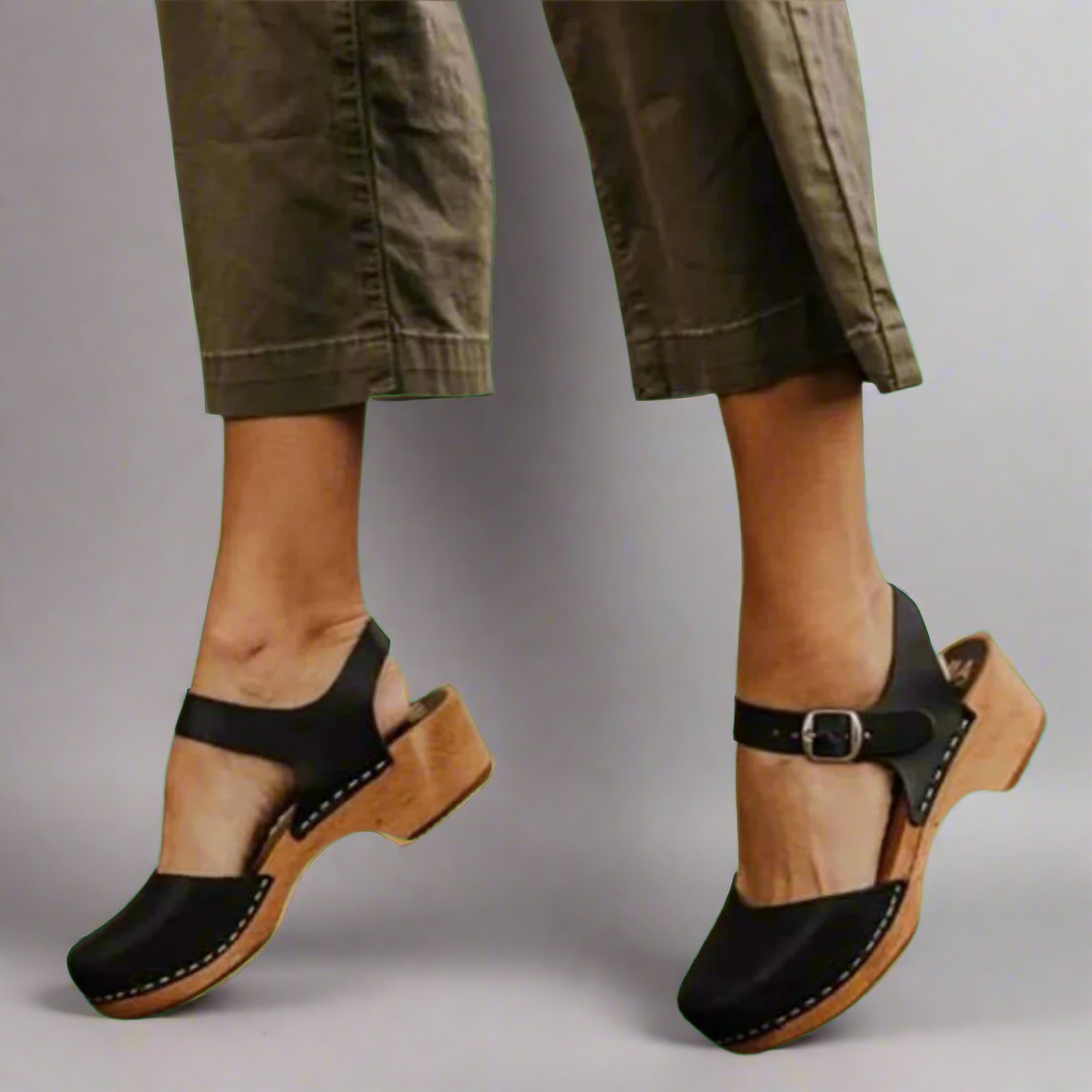 Laura | Behagelige Baotou Plateau Sandaler til Damer