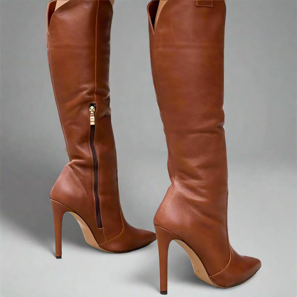 Katharina | Kvalitets læderstøvler til elegance og komfort